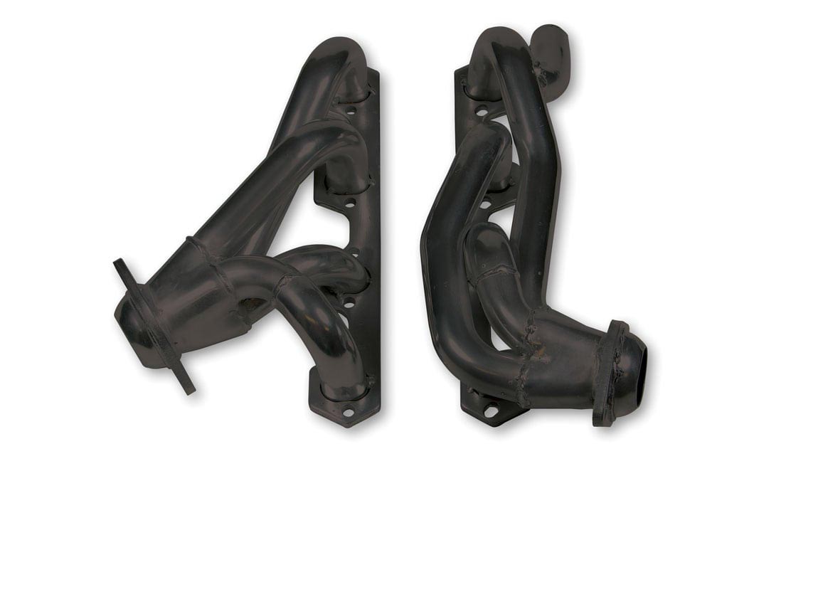 86-95 5.8L Flowtech Shorty Headers, Black