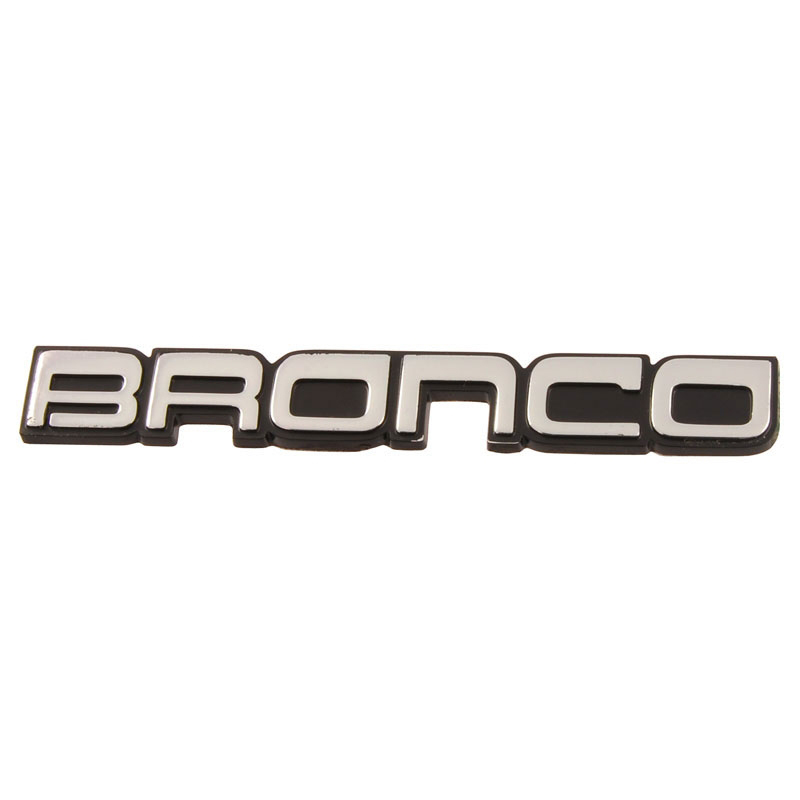 Dash Instrument Panel Nameplate Emblem - Bronco