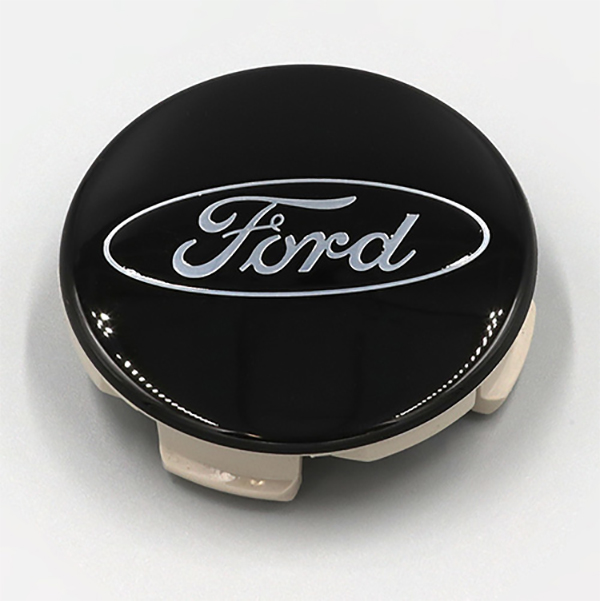 Ford Truck/SUV Black & Chrome Wheel Center Cap Kit