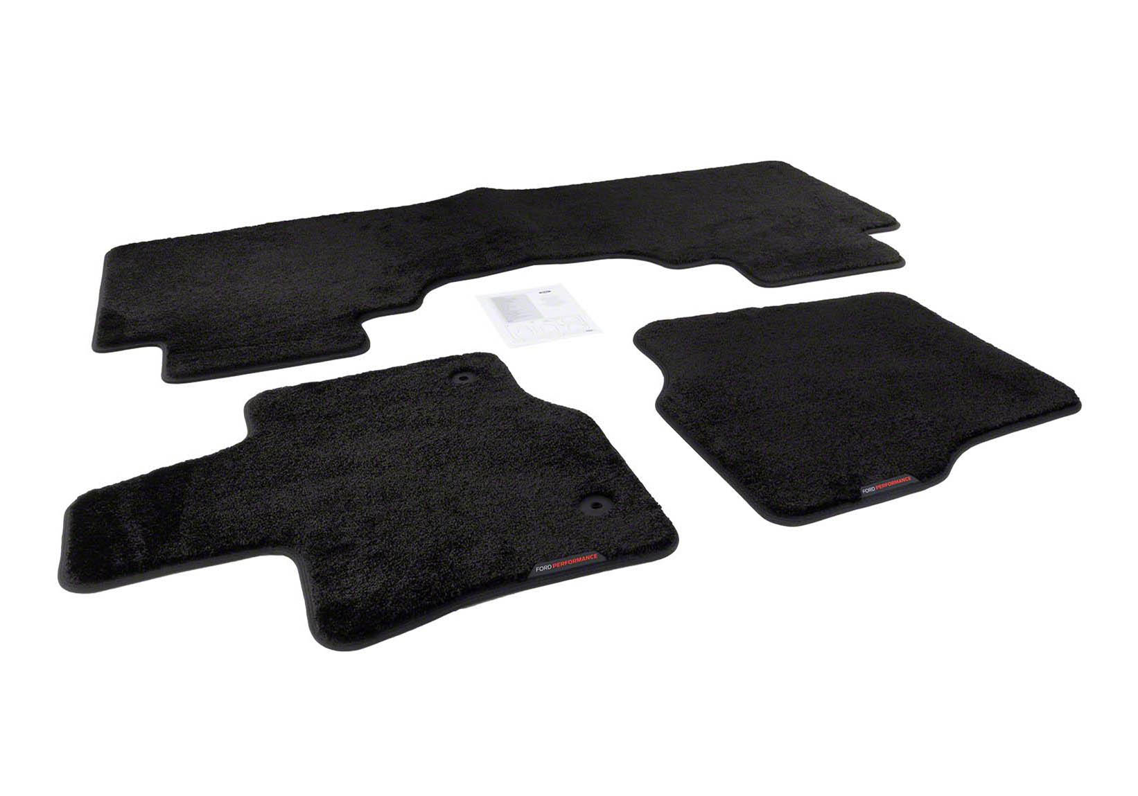 2015-26 Ford F150 Ford Performance Premium 60oz Floor Mat Set - Black