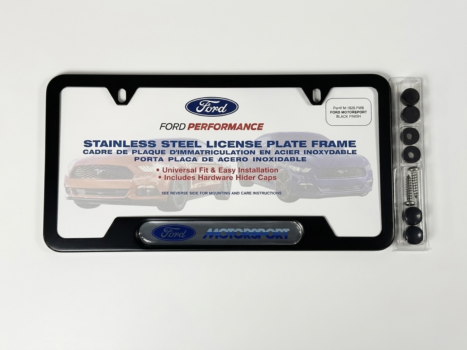 Ford Motorsport License Plate Frame