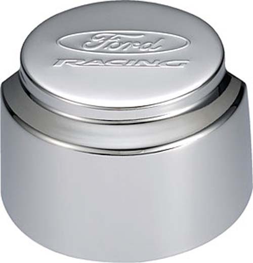 Chrome Breather Cap W/ Filter and Hood  W/Ford Racing Em