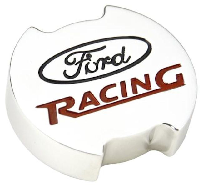 CHROMED ALUMINUM OIL FILL CAP COVER FOR