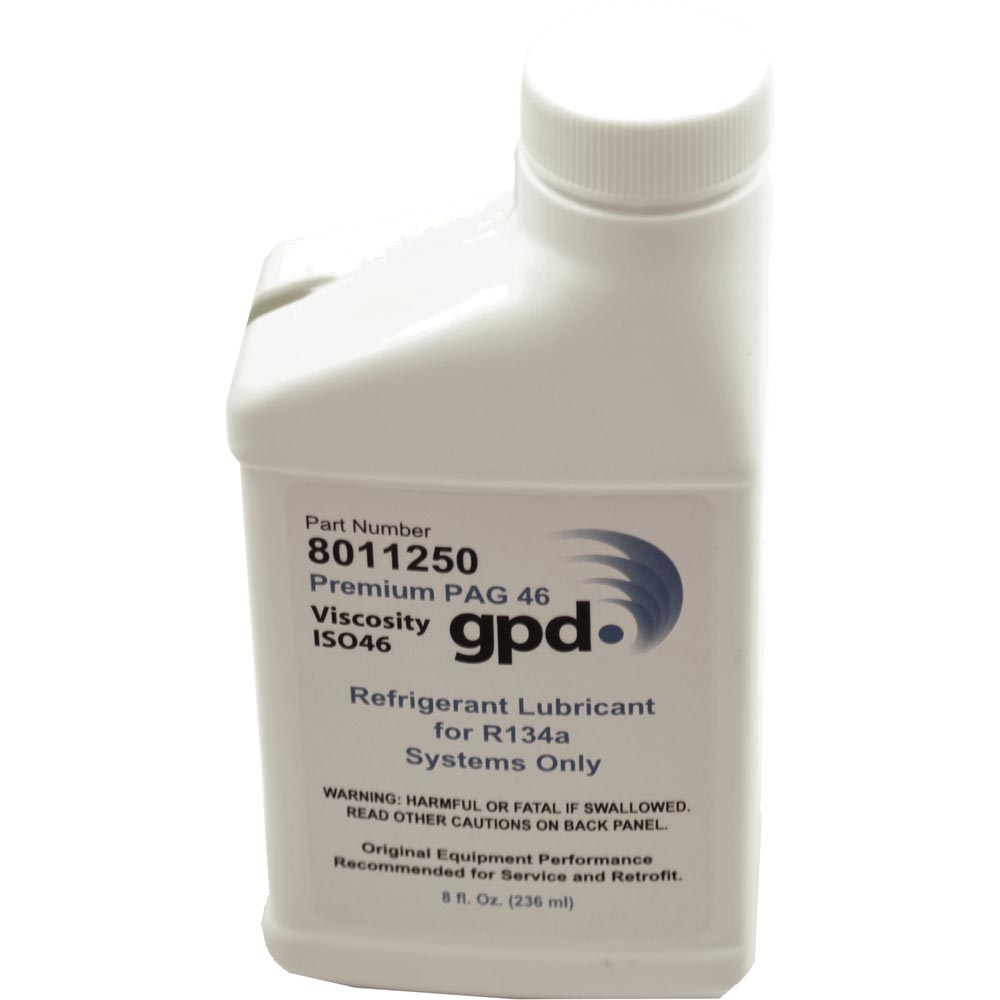 Refridgerant Lubricant for R134a Systems PAG 46 Oil - 8oz Bottle