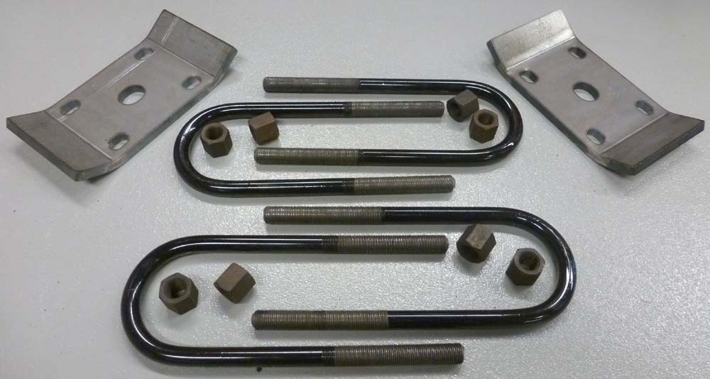 1966-77 Ford Bronco Heavy Duty U-Bolt Kit With 8 U-Bolts