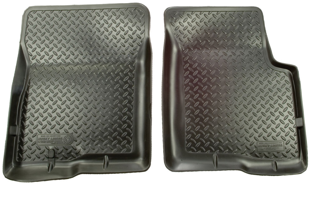 80-96 Ford Bronco & F Series Husky Front Floor Liners - Pair