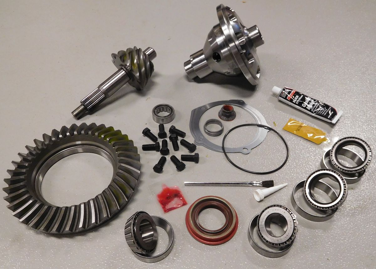 Ford 9 Inch Rebuild Kit, w/New TracLok, RIng & Pinion ,Timken Bearings, 31 Spline