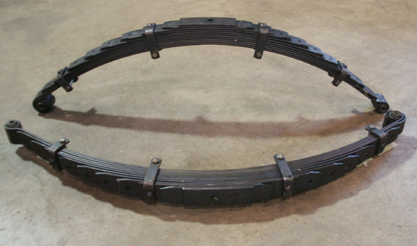 1966-77 Ford Bronco JBG Long Travel Leafs, 3.5 inch