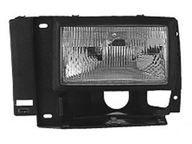 1989-1992  Ford Ranger and Bronco ll Headlamp LH