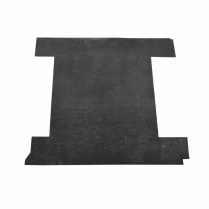 1977 OEM Sport Bronco Rear Floor Mat Black