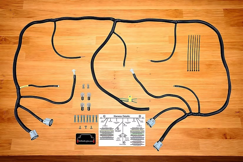 1973-1979 Ford F-Series BASIC Taillight Wiring Harness