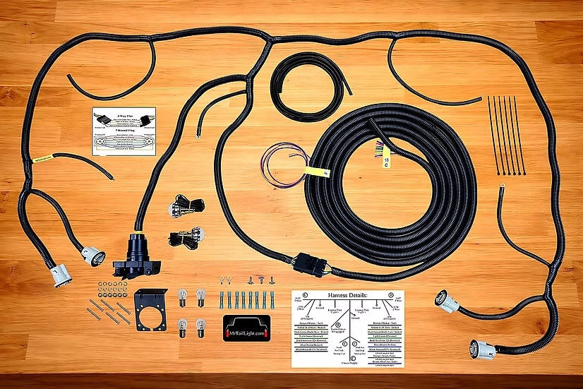 1980-1996 Ford F-Series COMPLETE Taillight Wiring Harness