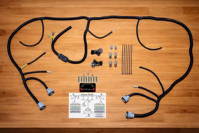 1978-79 Ford Bronco REPLACEMENT Taillight Wiring Harness