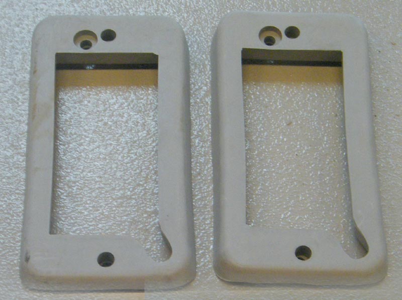 OEM Style Turn Signal Bases, Gray Pair