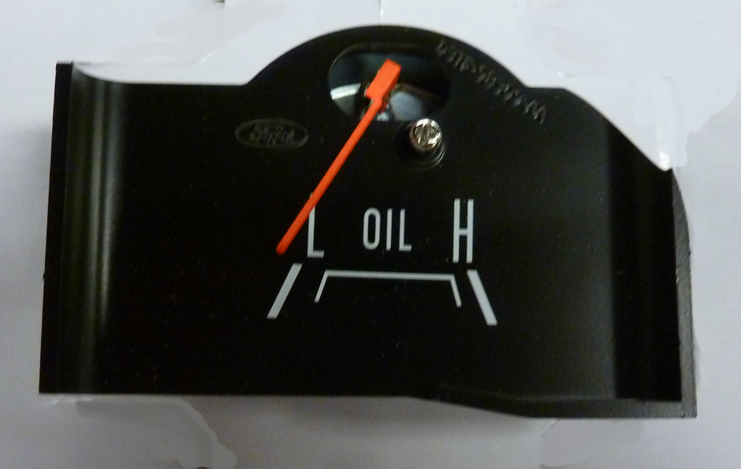 1973-1977 Ford F Series Truck Oil Gauge With Red Needle