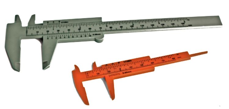 Two Piece Plastic Caliper Set