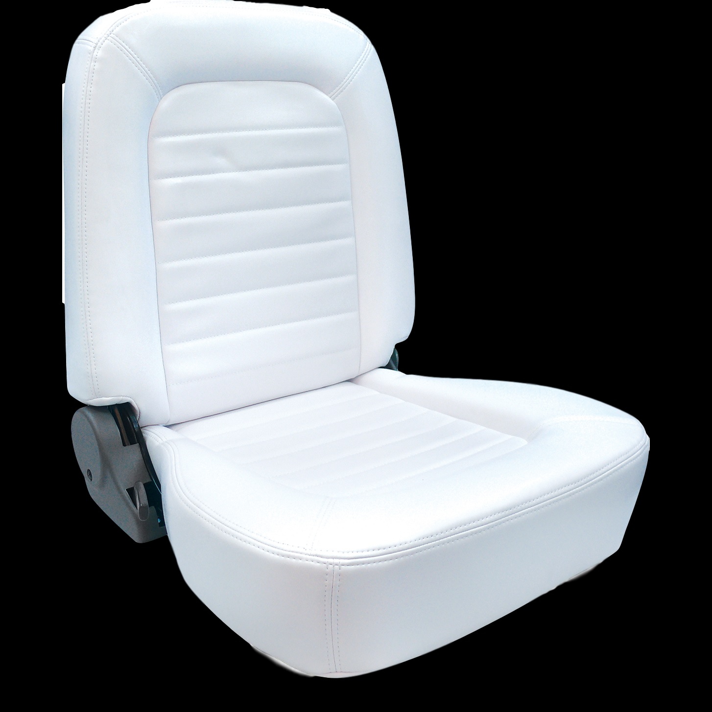Procar Classic Lowback Vinyl Seat - WHITE
