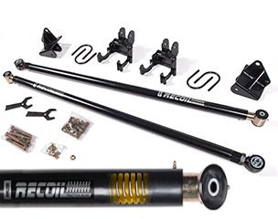 1999-2016 Superduty Recoil Traction Bar Long Box Kit