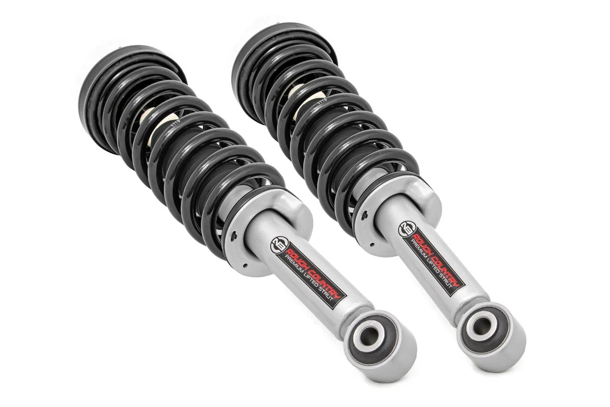 09-13 F150 4wd Rough Country N3 Front Loaded Struts