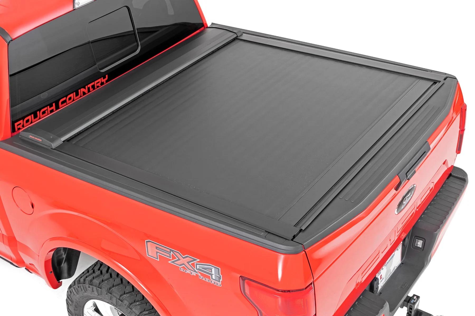 21-24 F150 Rough Country Retractable Bed Cover Bed Cover