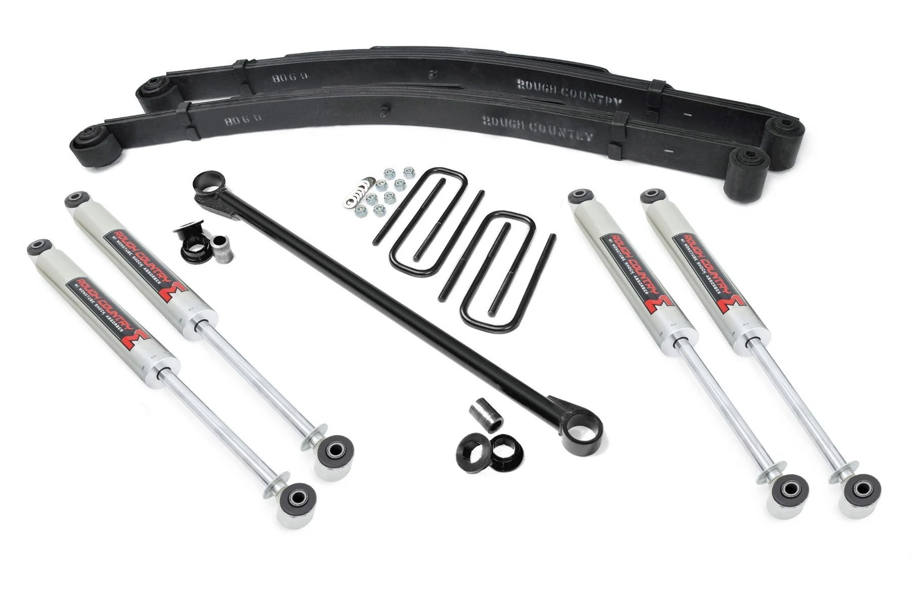 1999-2004 Ford Super Duty Diesel 4wd 2.5 Inch Leveling Kit - Rough Country Suspension