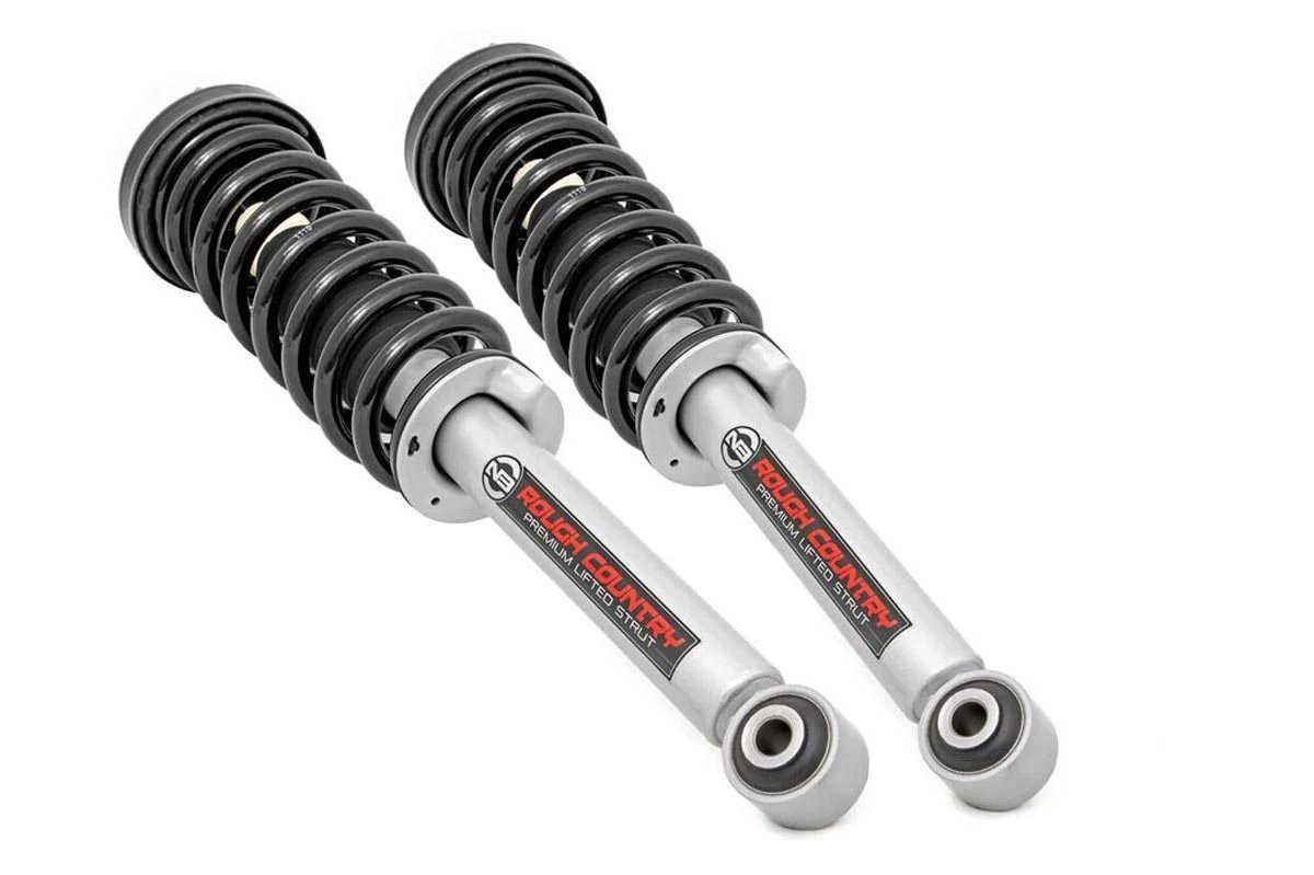 09-13 F150 4wd Rough Country N3 Front Loaded Struts