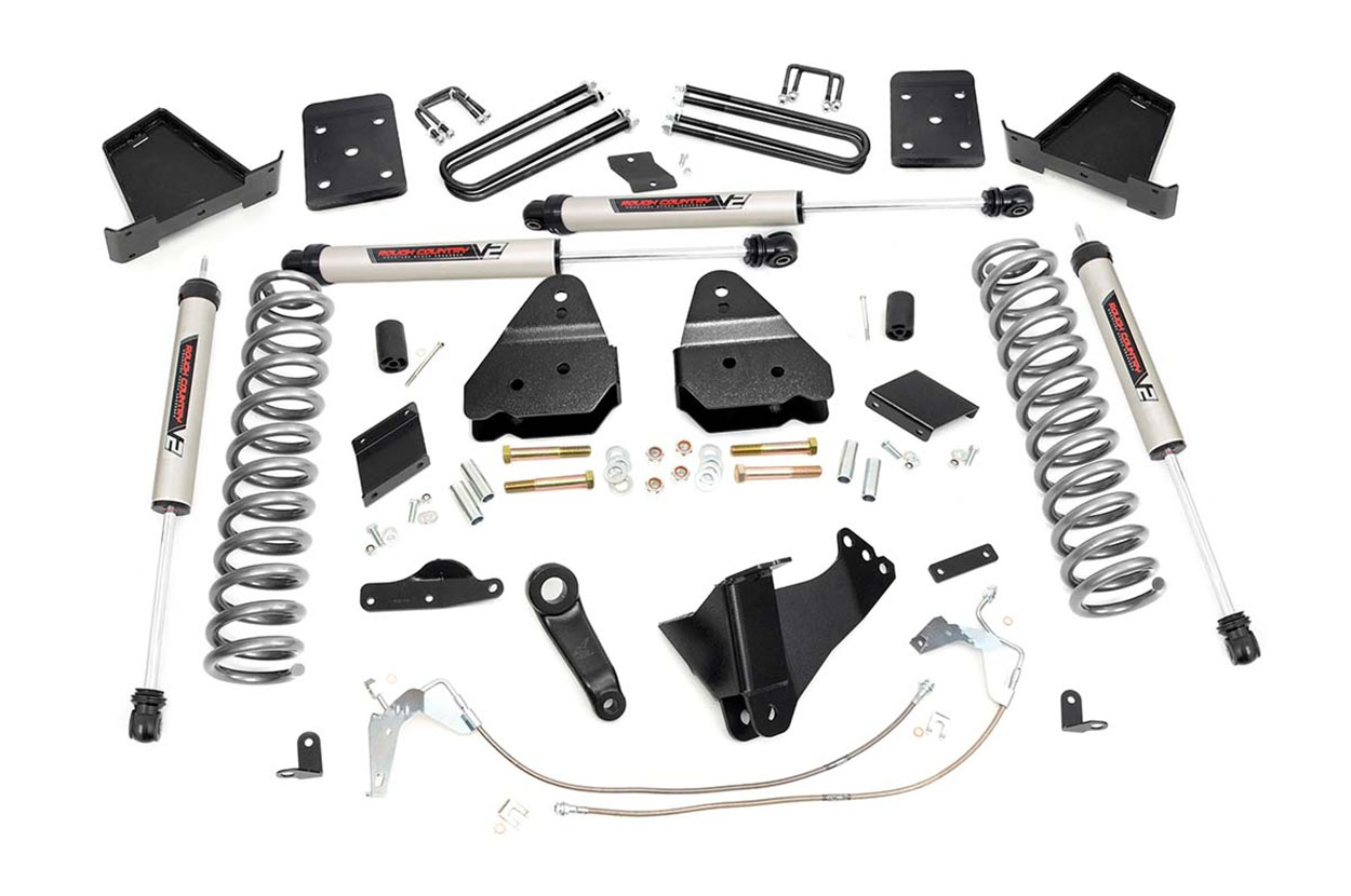 2011-14 Ford F250 Super Duty 4wd 6 Inch Lift Kit - Rough Country Suspension