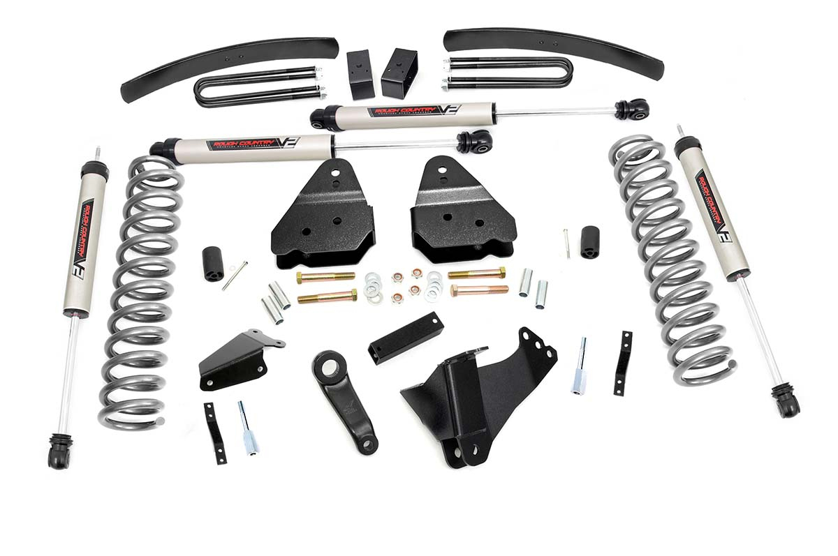 2008-10 Ford Super Duty 4wd 6 Inch Lift Kit - Rough Country Suspension