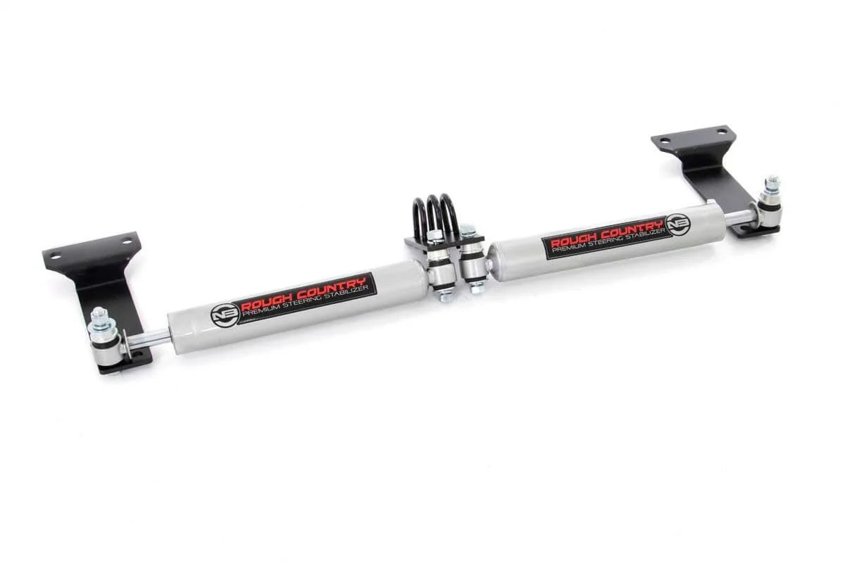 99-04 Super Duty 4wd Dual Steering Stabilizer Kit