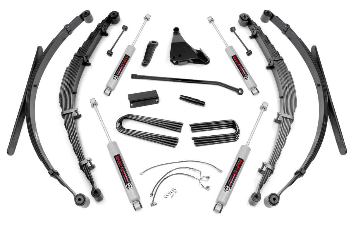 1999-04 Ford SuperDuty 4wd 8 Inch Complete Lift Kit - Rough Country