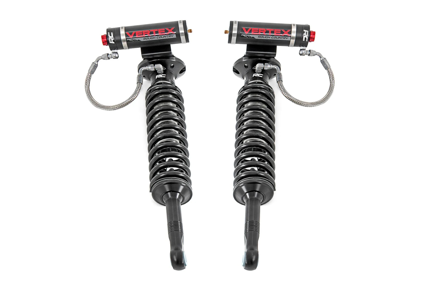 09-13 F150 4wd Rough Country Vertex 2.5 Remote Resevoir Front Struts