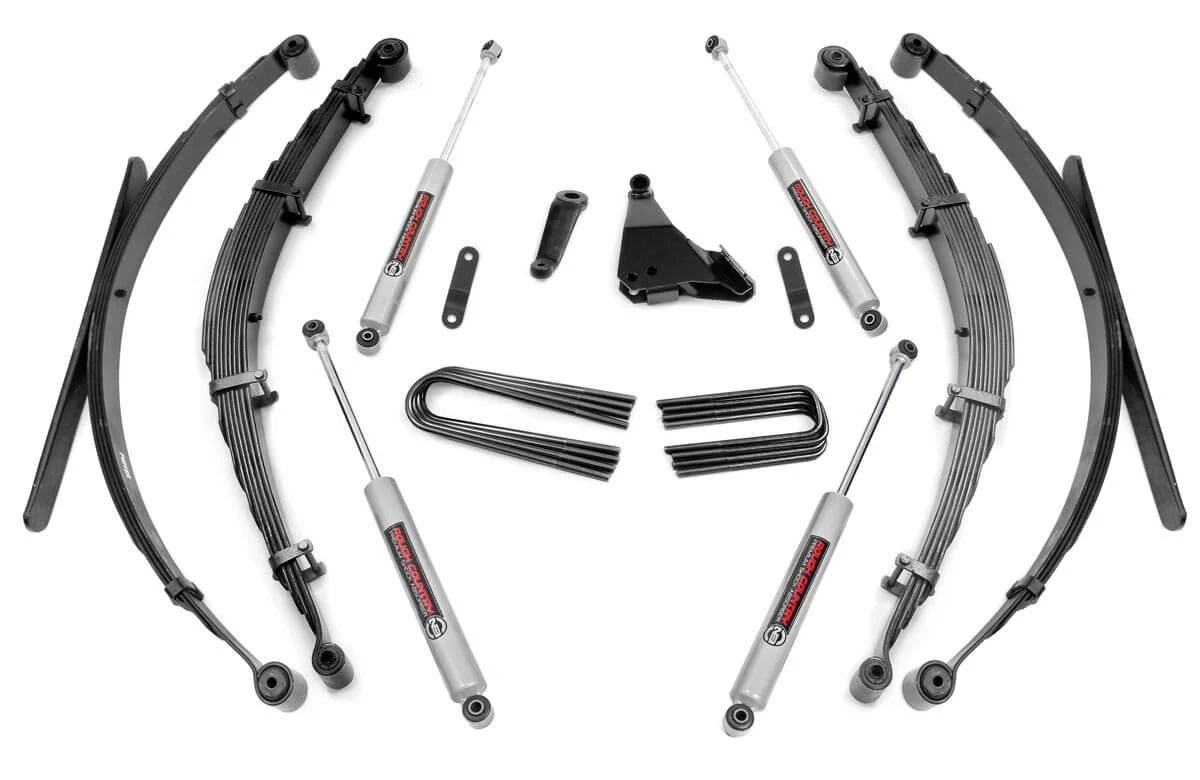 1999-04 Ford SuperDuty 4wd 6 Inch Complete Lift Kit - Rough Country