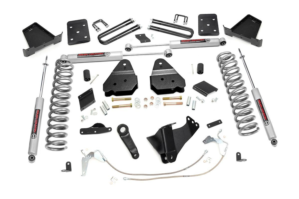 2011-14 Ford F250 Super Duty 4wd 6 Inch Lift Kit - Rough Country Suspension