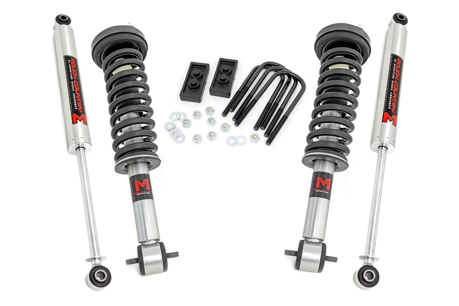 21-24 F150 2 Inch Lifted Strut Lift Kit - Rough Country Suspension