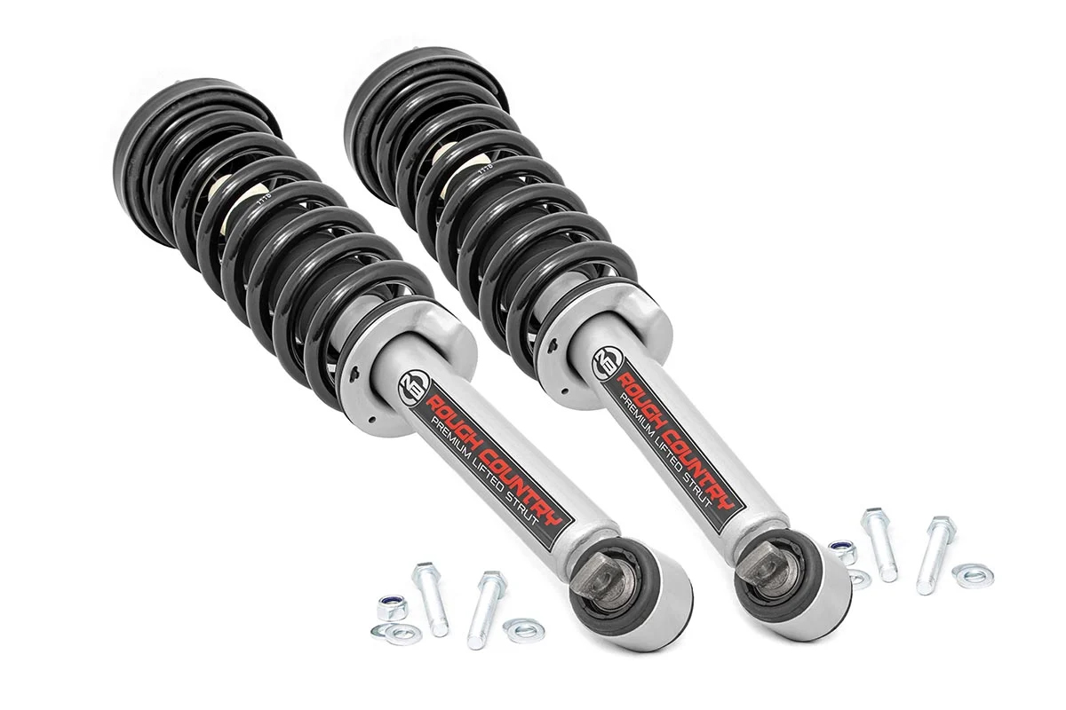 2019-24 Ford Ranger 4wd 2 Inch Rough Country Loaded Struts