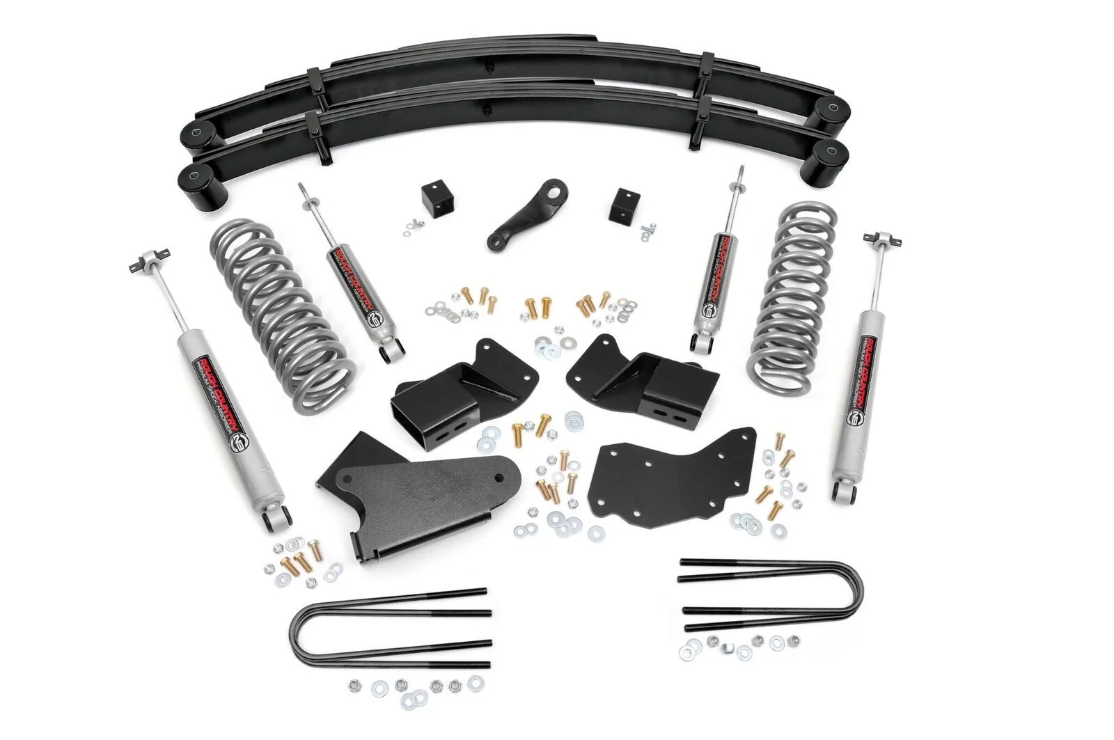 1983-97 Ranger 4wd 4 inch Lift Kit with Leafs - Rough Country