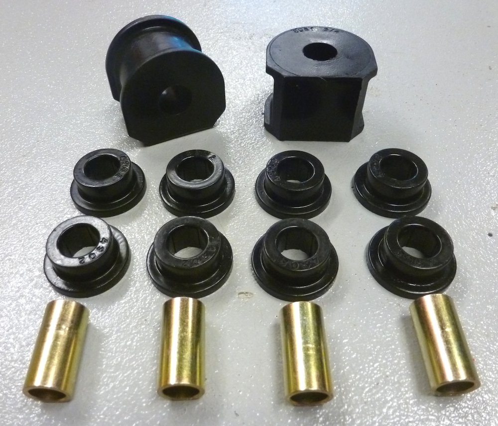 1983-88 Ford Bronco ll & Ranger Sway Bar Bushings Rear Black 3/4 Inch Diameter Bar