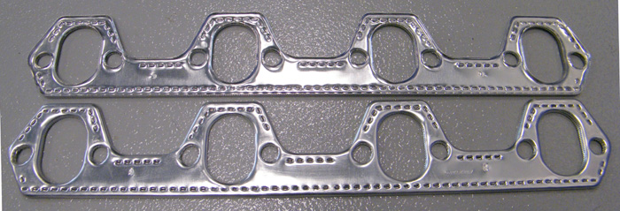 Aluminum 289,302,351W Header Gaskets Round Port