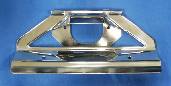 1966-1977 Ford Bronco License Plate Bracket, Stainless Steel -  Broncograveyard.com