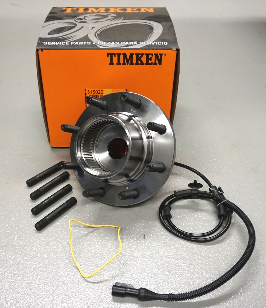 Ford Super Duty Timken Front Wheel Bearing & Hub Assembly, 4wd