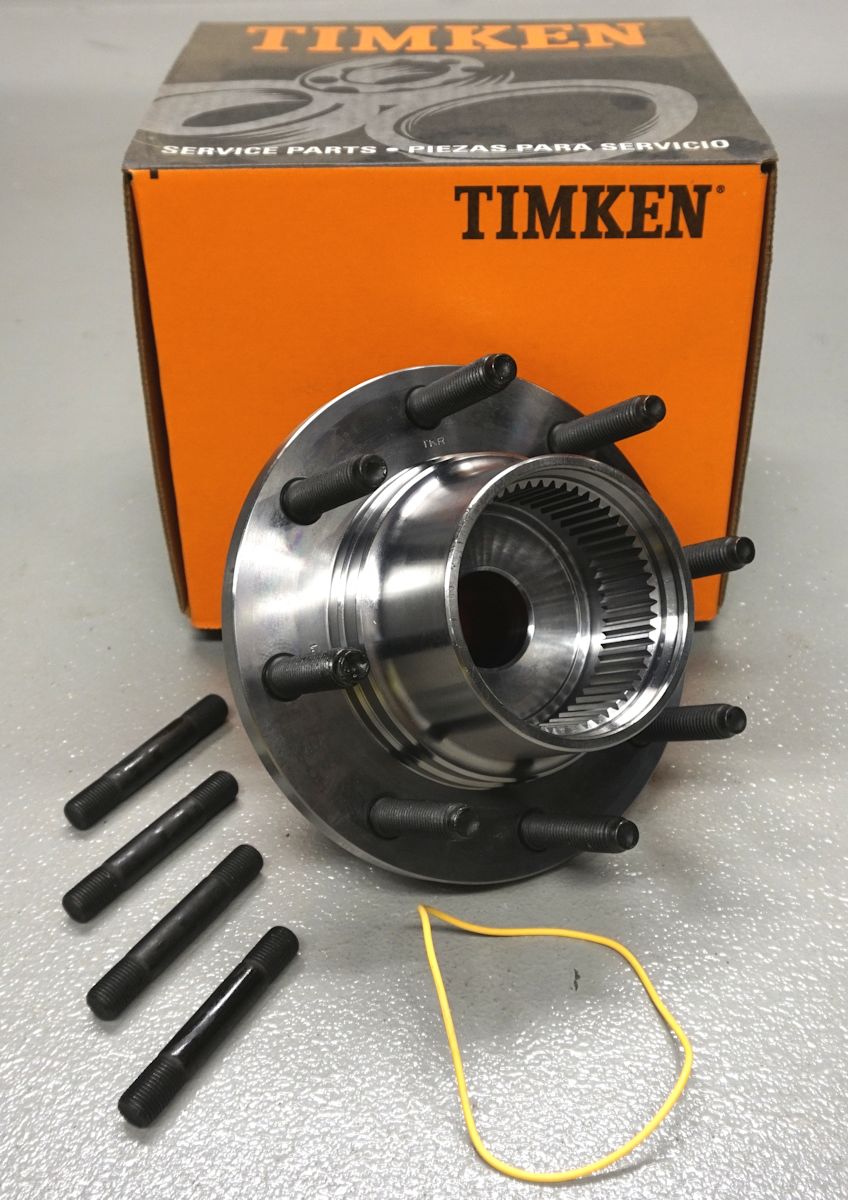 Ford Super Duty Timken Front Wheel Bearing & Hub Assembly, 4wd