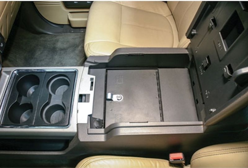 2011-2016 Ford Super Duty Security Console Insert