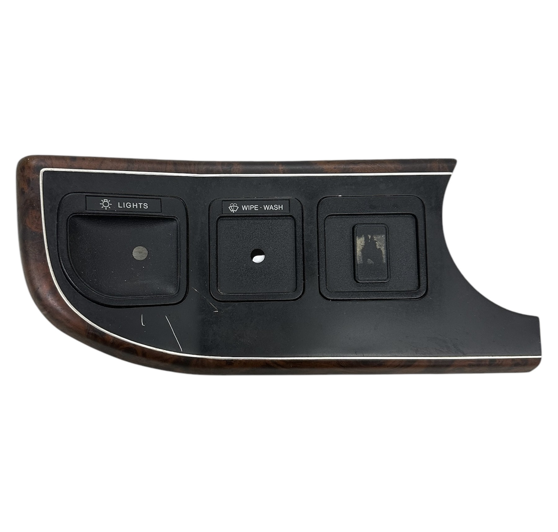 1987-91 Ford Bronco/F-Series Drivers Lower Dash  Bezel Woodgrain