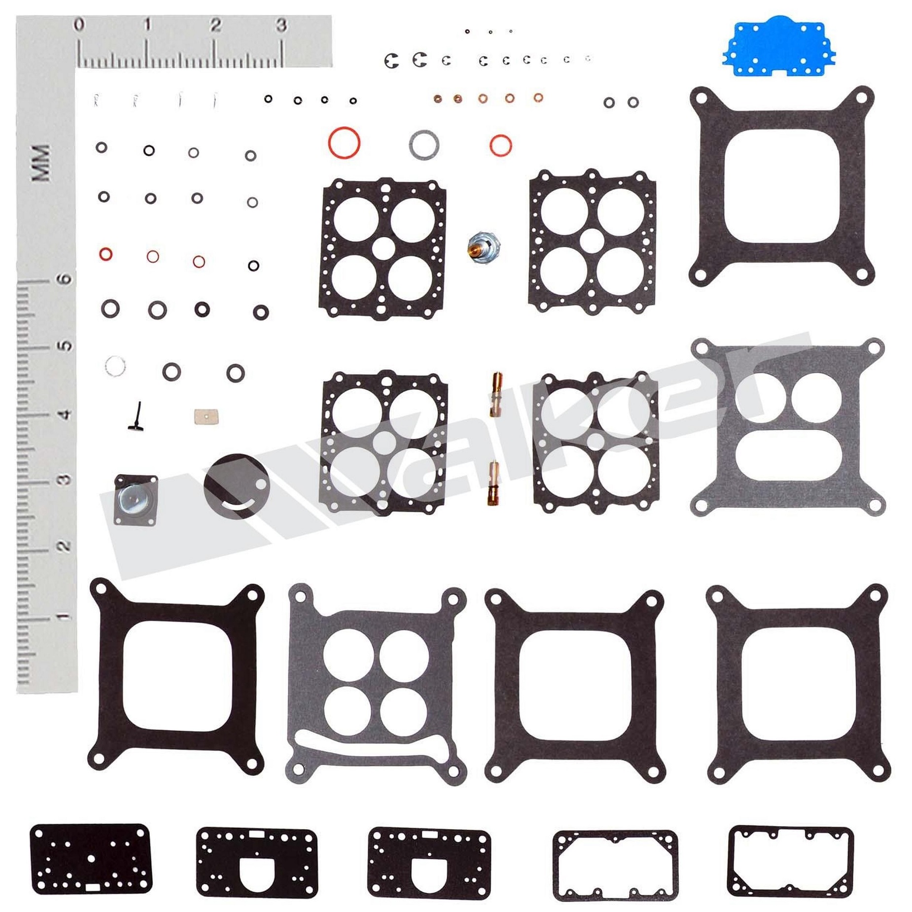 Premium Carburetor Repair Kit, Holley 4 BBL; Model 4150 & 4160
