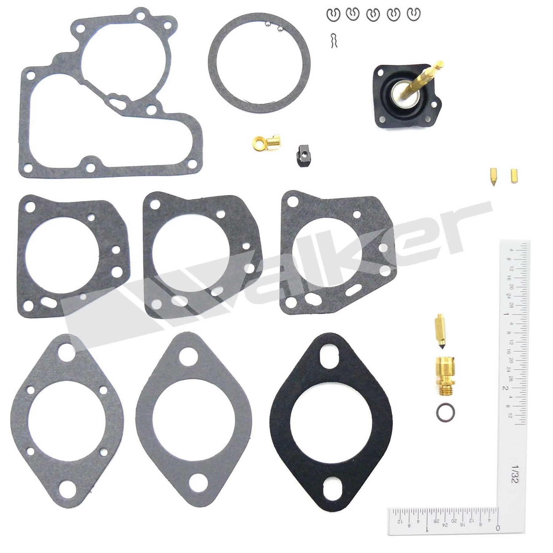 Premium Carburetor Repair Kit, Carter 1 BBL; Model YF