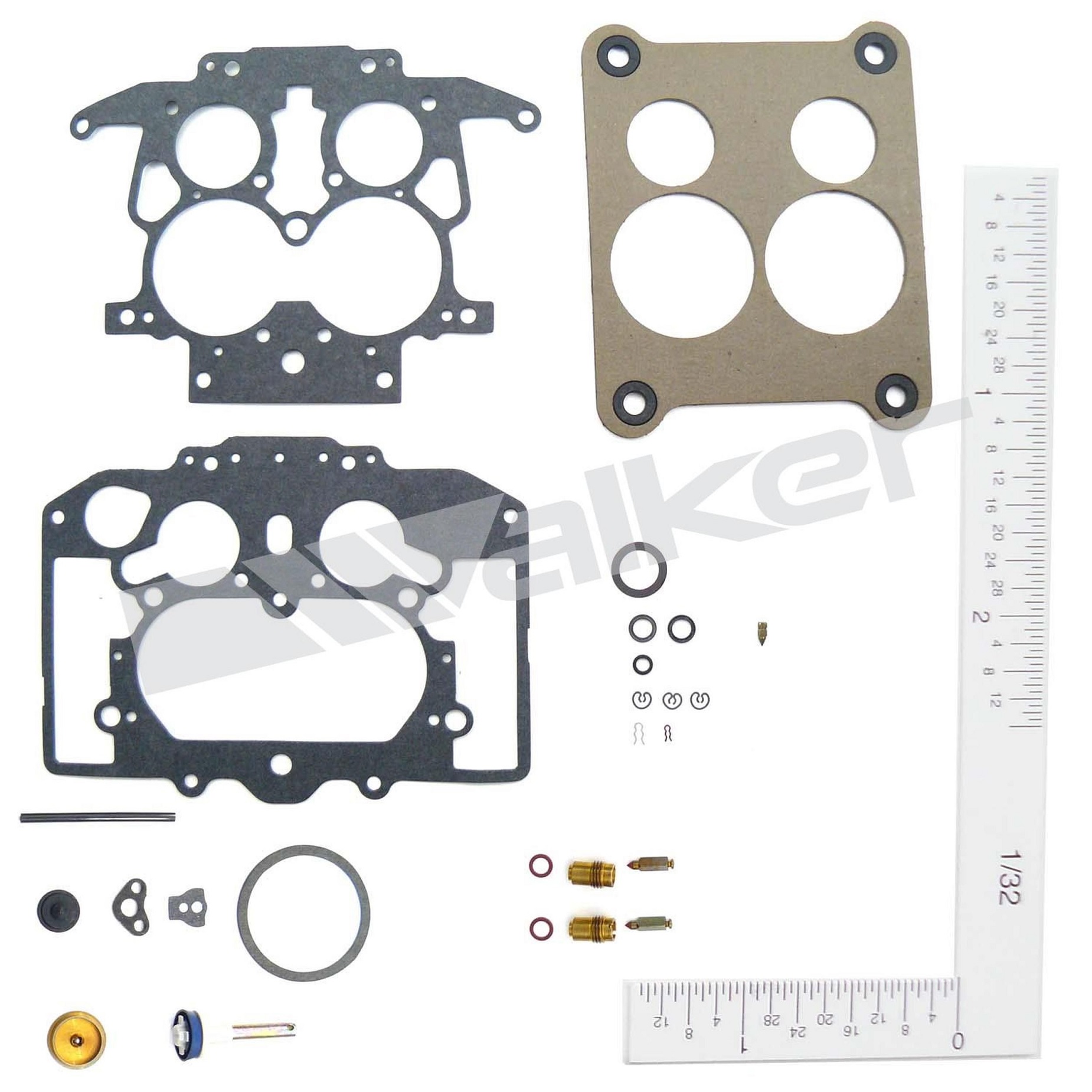 Premium Carburetor Repair Kit, Carter 4 BBL; Model Thermoquad