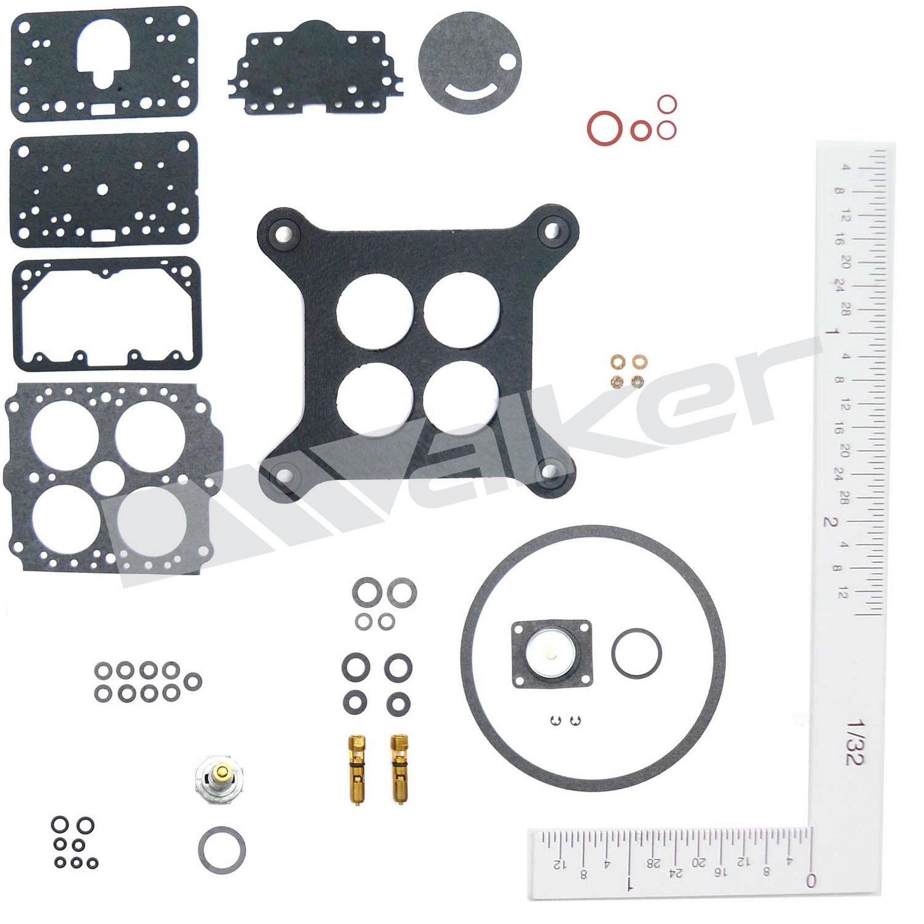 Premium Carburetor Repair Kit, Holley 4 BBL; Model 4160C