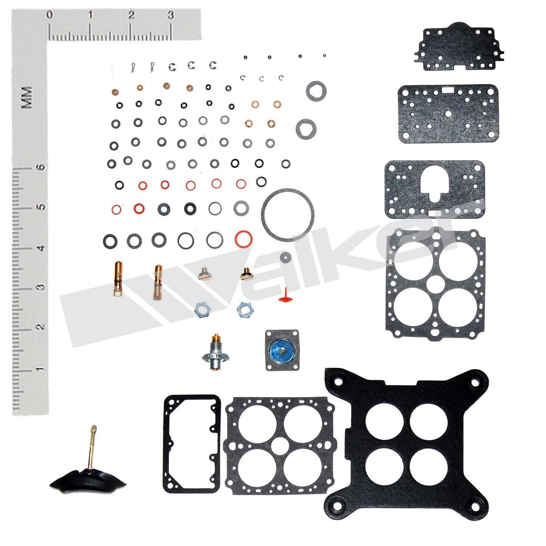 Premium Carburetor Repair Kit, Holley 4 BBL; Model 4160 & 4160C