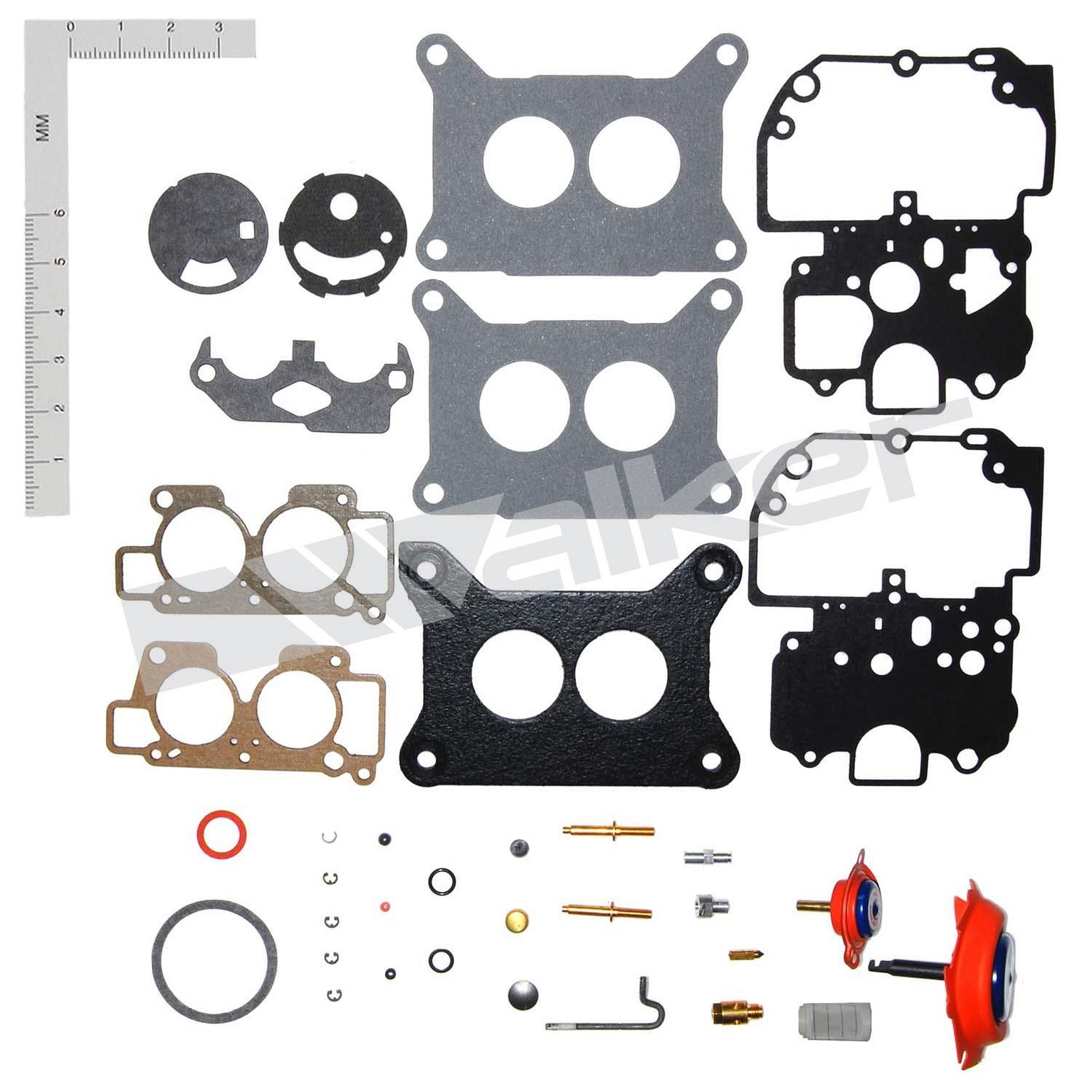Premium Carburetor Repair Kit, Ford 2 BBL, Model 2700VV, 7200WG