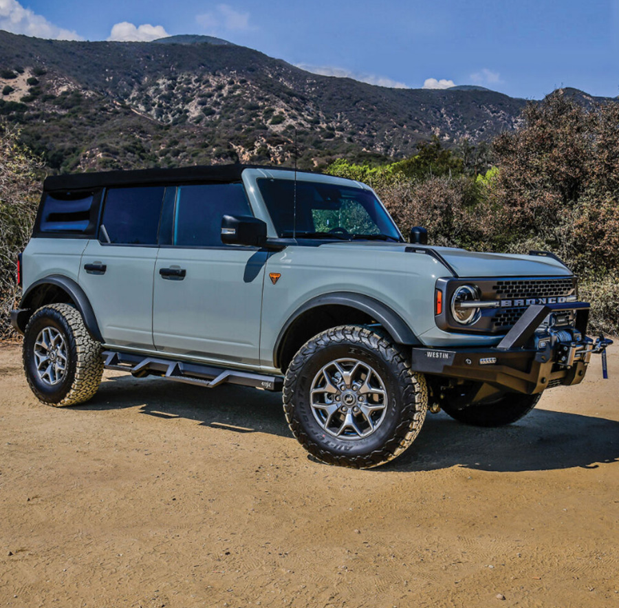 2021-24 Ford Bronco Westin HDX Drop Nerf Step Bars